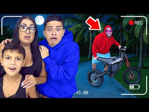 Dads Evil Twin  Stole Their Bike!