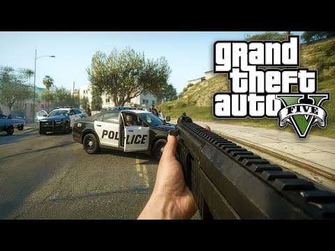 Playing Gta 5 In "realism Mode"... (100% Full Immersion) | Gta 5 Thug Life #613