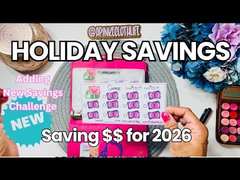 How To Budget For The Holidays | Stress Free Plan For One Year Ahead  | Money Routine 2025