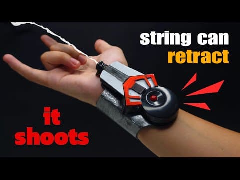 How To Make A Web Shooter – Compact & Retractable
