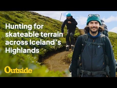 Hunting For Skateable Terrain Across Iceland's Highlands: Traces Of Laugavegur Exclusive Clip