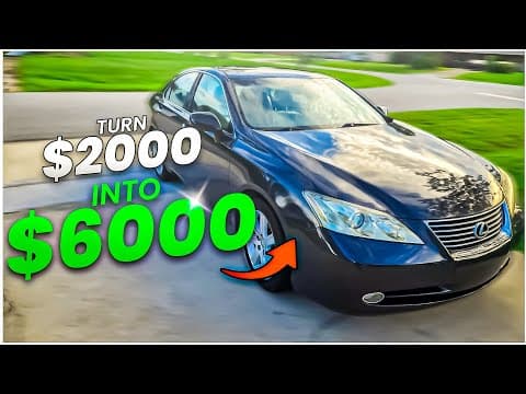 How To Flip Cars | Full Process | [18]