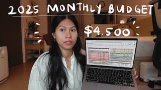 📊 2025 Budget | $4500 Per Month In Singapore 🇸🇬