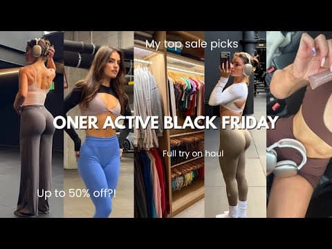Oner Active Black Friday Sale | Up To 50% Off, Huge Try On Haul, My Top Picks & All Info You Need