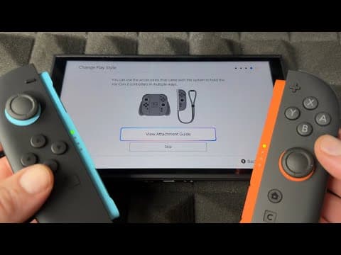 How To Attach The Joy-con On Nintendo Switch 2