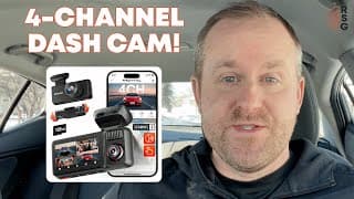 The Ultimate 4 Channel Dash Cam For Drivers | Redtiger F17 Plus (& Giveaway)