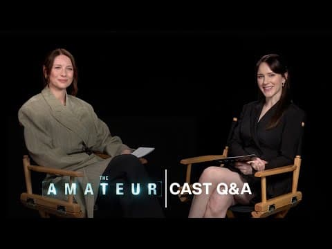 The Amateur | Cast Q&a