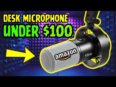 Best Mic On Amazon Under $100? | Fifine K688ct Sound Test & Review