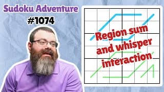 Sudoku Adventure #1074 - "two Parallelograms" By Gene