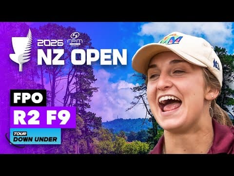2026 Nz Open | Rd2 F9 | Hokom, Mertsch, Smiley, Donnecke