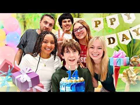 14 Gifts From 14 Of My Siblings? | Birthday Special