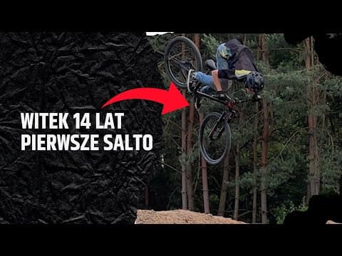 Nauczyłem 14 Letniego Witka Backflipa