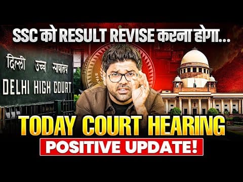Ssc Court Case Update | Ssc Cgl Result Case Update Today | Ssc Cgl Revised Result | Abhinay Sharma