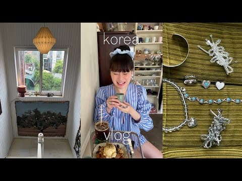 Korea Vlog: Home Decor, Fabric Market, Yesstyle Summer Outfit Haul, New Jewelry, Tokyo Vibe Cafe