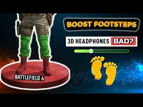 Hear Every Footstep In Bf6 With This Sound Setting! (ps5)