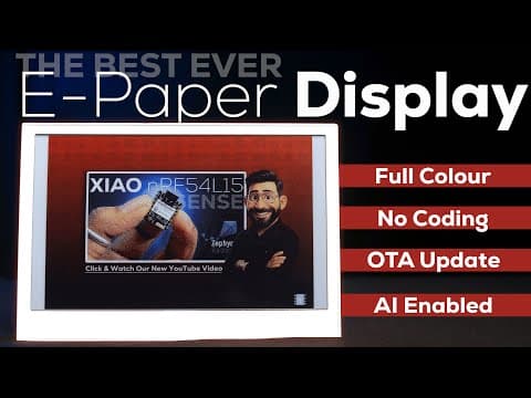The Best E-paper Display Ever 🔥🔥