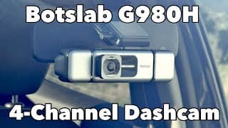 This 4-channel Dash Camera Captures Everything! Botslab G980h