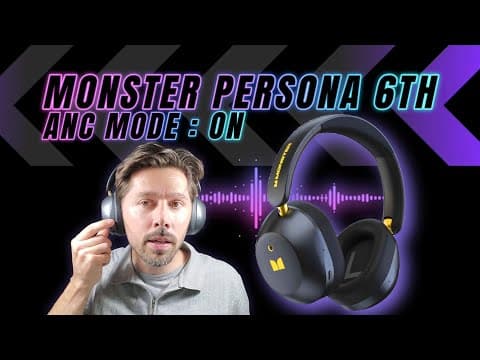 Monster Persona 6th Anc Headphones Sound Like Beats Studio But Cost Way Less
