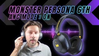 Monster Persona 6th Anc Headphones Sound Like Beats Studio But Cost Way Less