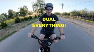 [scared Me] Meelod Dual Motor Dual Battery Dk300max Ebike Review