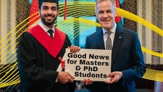 Great News 🎉 Canada Gives Relief To Master’s & Phd Students!
