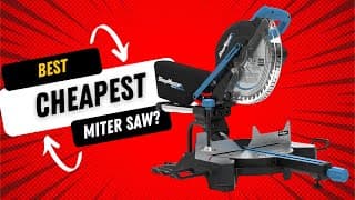 Is This Inexpensive Saw Worth It? Delta Shop Master Miter Saw Unboxing And Initial Thoughts