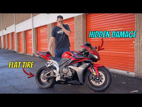 I Bought A Storage Unit And Scored An Abandoned Motorcycle