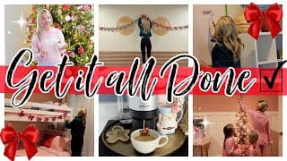 ⭐ Christmas Clean & Decorate With Me 🎄 | Cozy + Motivating Get It All Done