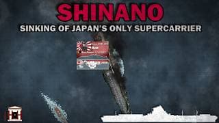 Shinano, 1944: The Sinking Of Japan's Supercarrier By Uss Archerfish - Animated