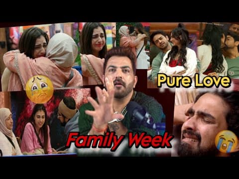 #biggboss19 #88 Family Week Amaal Bhai Armaan👌farhana Mom🥹gaurav Wife😍kunickaa Tanya Pranit 🫢