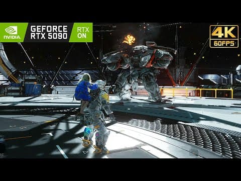 Pragmata (pc) 4k Max Settings Ray Tracing Dlss 4 Demo Gameplay | Rtx 5090 ✔