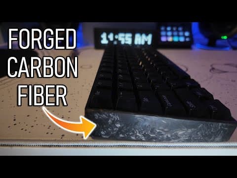 This Keyboard Is Made Out Of What?