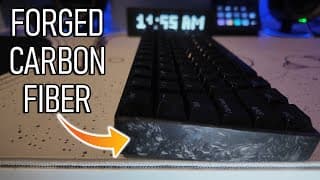 This Keyboard Is Made Out Of What?