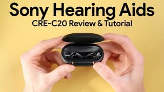 Sony Hearing Aids Review & Tutorial (cre-c20) Best Invisible Otc Hearing Aid 2026