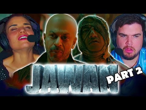 Best Jawan Epic Train Scene - Shah Rukh Khan, Nayanthara, Vijay Sethupathi - Part 2 - Reaction