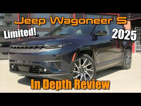 2025 Jeep Wagoneer S Limited: Start Up, Test Drive & In Depth Review