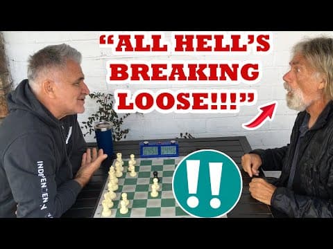 Serbian Hustler's Halasz Gambit Stuns Master! Nm Cliff Hanger Vs Kombucha Z