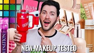 Testing New Over Hyped Makeup Launches! (whats Worth The Money)