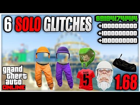 6 Working Glitches In Gta 5 Online! (solo)