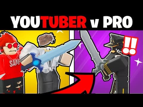 Youtubers Vs Best Player In Roblox Bedwars...