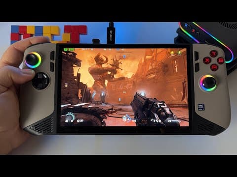 Doom The Dark Ages | MSI Claw 8 AI+ | OneXGPU AMD Radeon RX 7600M XT