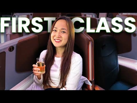 I Flew First Class For $248 😱 (here's What It Was Like)