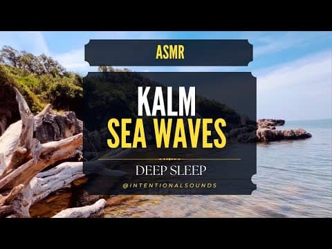 Kalm Sea Waves  🌊 Circuit 33min I Deep Sleep Asrm