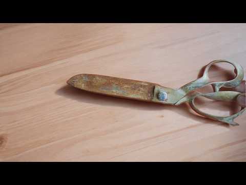 Old Rusty Scissors Restoration | Restoration Video