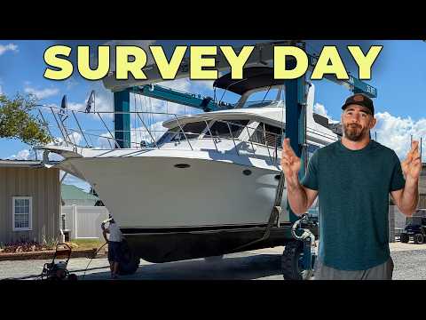 Surveying Our Boat Finally! - Will It Pass Or Fail?!