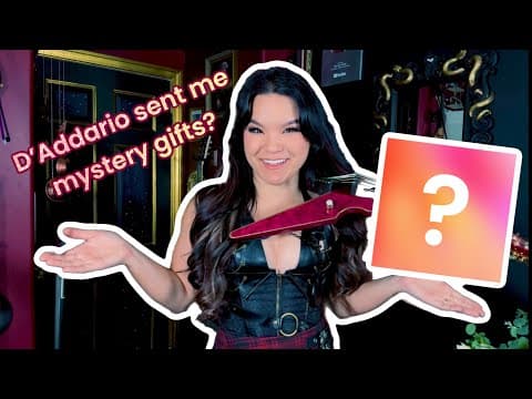 D’addario Orchestral Unboxing (plus A Holiday Giveaway!!)