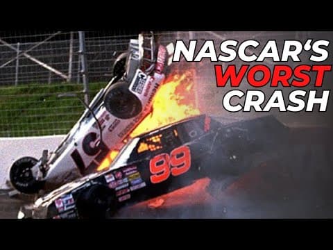 The Most Horrific Crash In Nascar History
