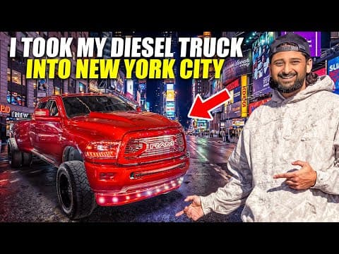 I Took My Diesel Truck Into New York City… (big Mistake)