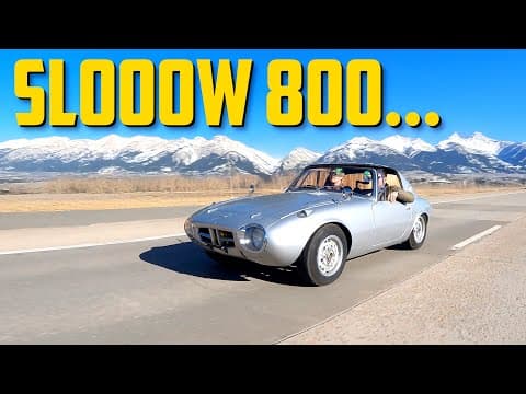 Driving The World's Slowest Sports Car: The Toyota Sports 800!
