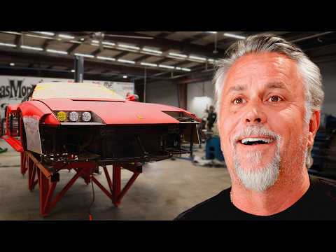 The Ferrari Testarossa 6x6 Is Finally Taking Shape